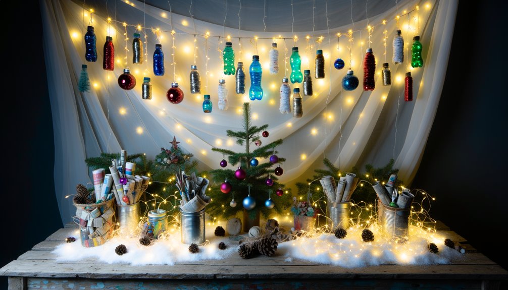 creative christmas decorations recycling