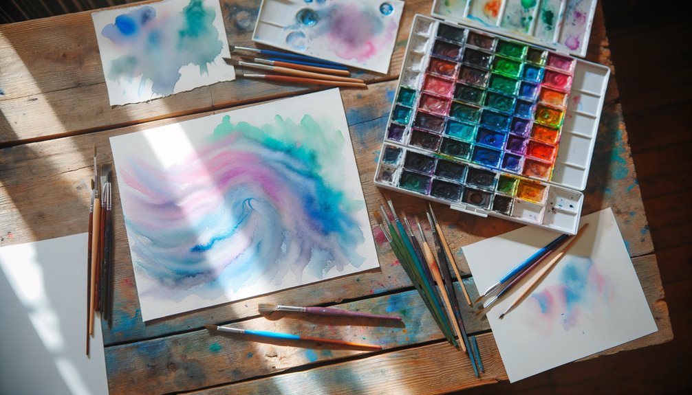 creative watercolor projects beginners