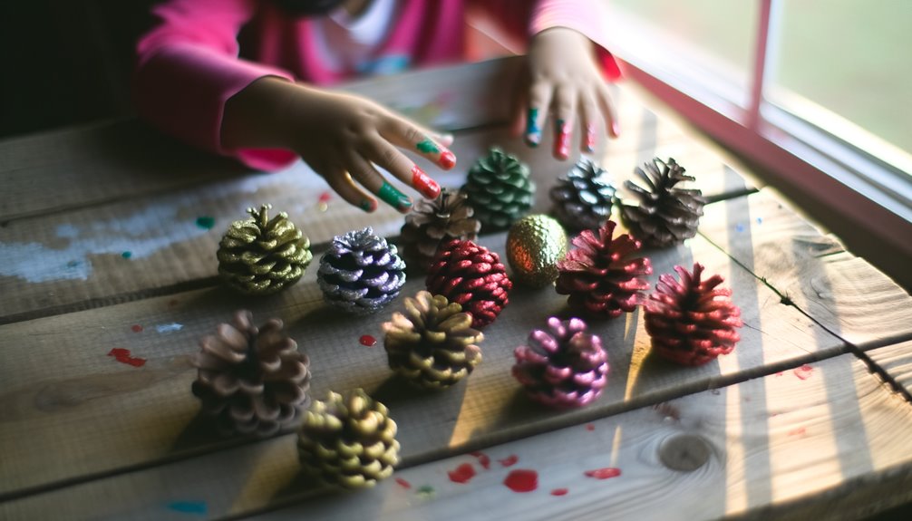 male pine cones