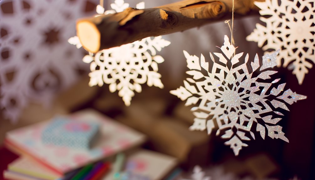 paper snowflake craft