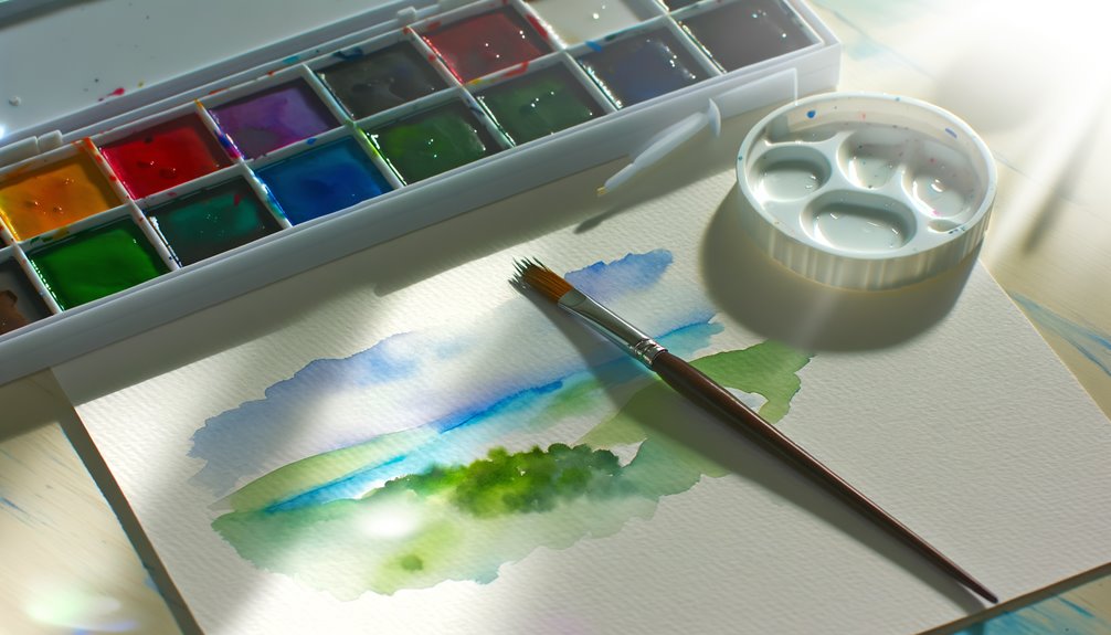 simple watercolor techniques beginners