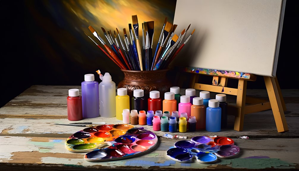 understanding acrylic mediums