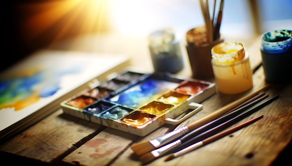 understanding watercolor mediums