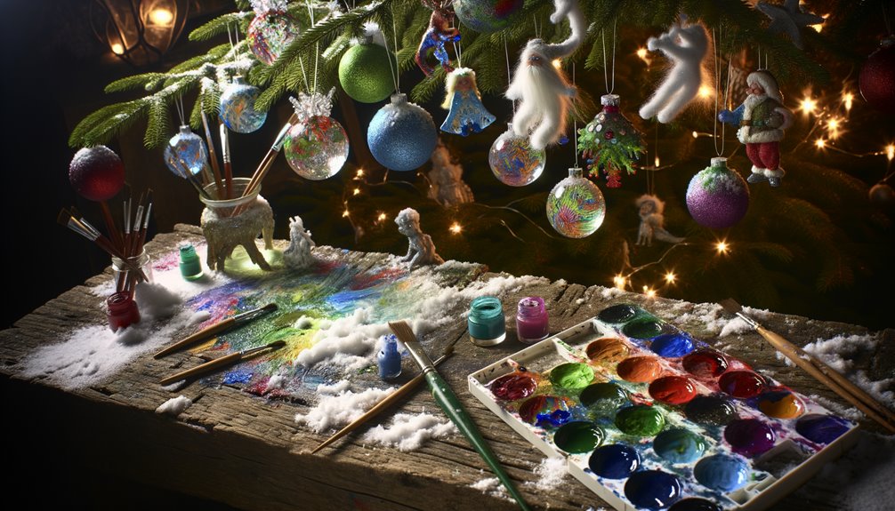 whimsical ornaments and decorations